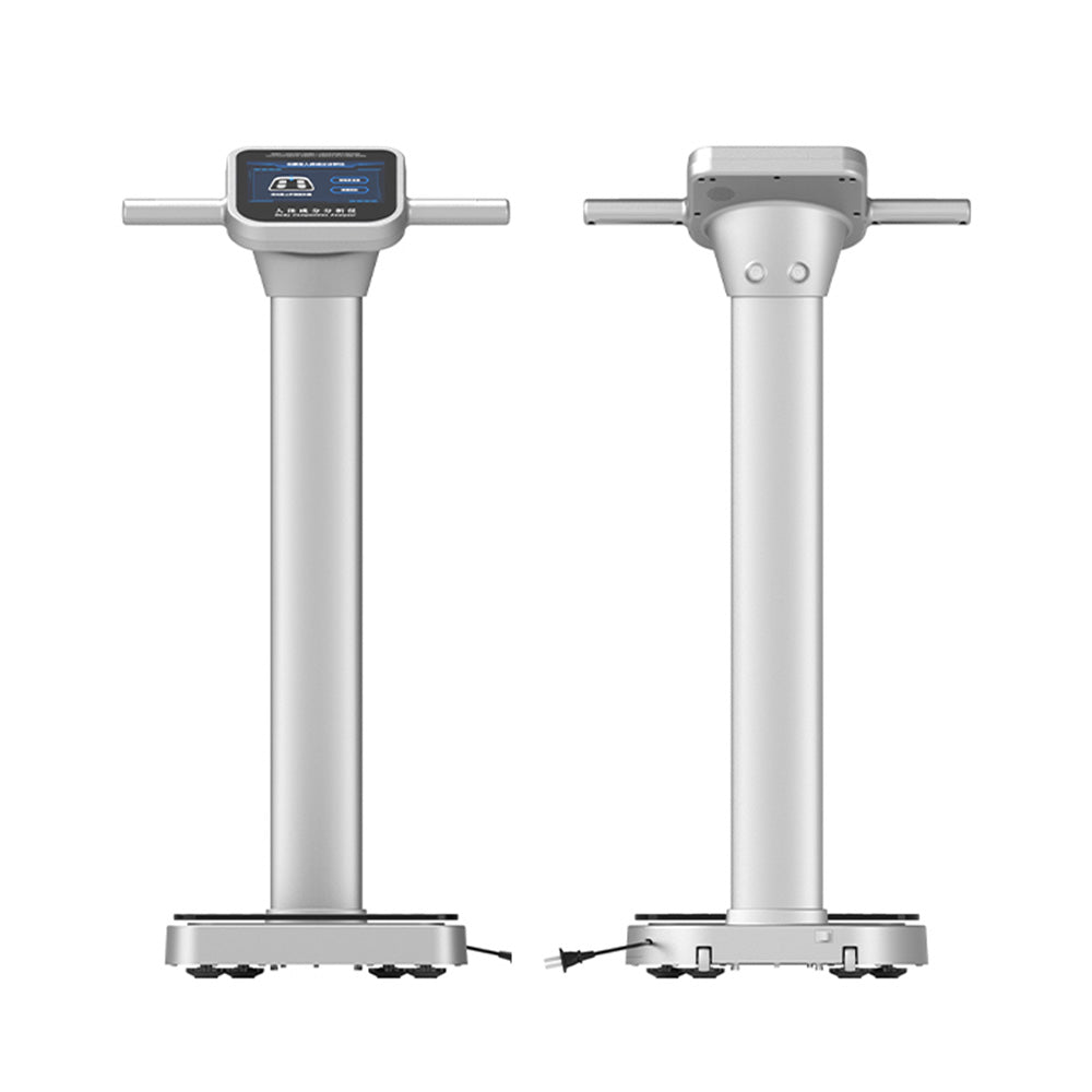 Yolanda CP10A body composition analyzer front and rear view display